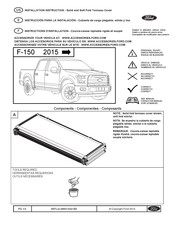 Ford F-150 2015 Instructions D'installation