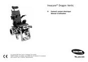 Invacare Dragon Vertic Manuel D'utilisation