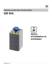 REMEHA 220 SHL Notice D'installation Et D'entretien