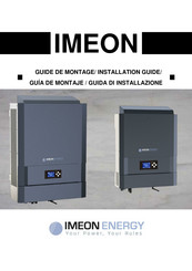IMEON ENERGY 3.6 Guide De Montage
