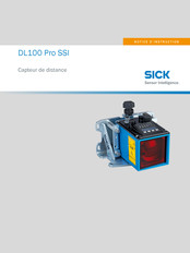 Sick DL100 Pro SSI Notice D'instruction