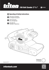 Triton T41200BS Instructions D'utilisation Et Consignes De Sécurité