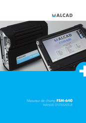 Alcad FSM-640 Manuel D'utilisateur