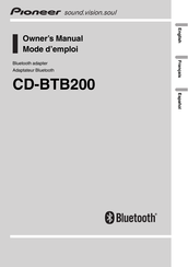 Pioneer CD-BTB200 Mode D'emploi