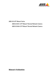 Axis Communications Q1942-E Manuel D'utilisation