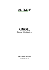 ANEMOI AIRWALL Série Manuel D'installation