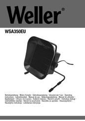 Weller WSA350EU Mode D'emploi