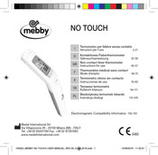 mebby NO TOUCH Mode D'emploi