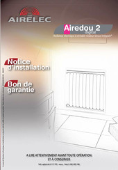 Airelec A690187 Notice D'installation