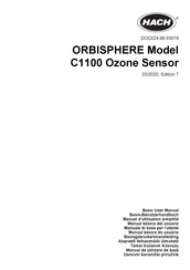 Hach ORBISPHERE C1100 Manuel D'utilisation Simplifié