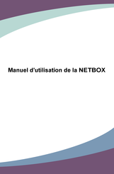 Foxconn Netbox nT330i Manuel D'utilisation