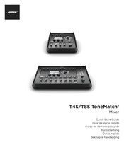 Bose ToneMatch T4S Guide De Démarrage Rapide