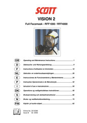 Scott Vision 2 RFF4000 Instructions D'utilisation Et D'entretien