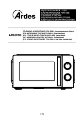 ARDES AR6520G Mode D'emploi