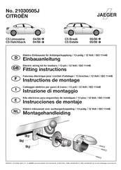 Jaeger 21030505J Instructions De Montage