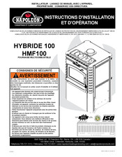 Napoleon HYBRIDE 100 Instructions D'installation Et D'opération