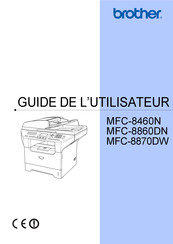 Brother MFC-8870DW Guide De L'utilisateur