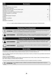 PACLITE Equipment PC70 Consignes De Sécurité