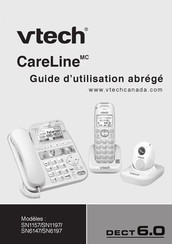 VTech CareLine SN6197 Guide D'utilisation Abrégé