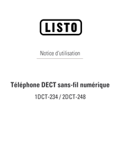 Listo 1 DCT Notice D'utilisation