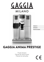 Gaggia Milano ANIMA PRESTIGE Mode D'emploi