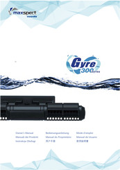 Maxspect Gyre 300 Série Mode D'emploi