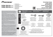 Pioneer VSX-S310-K Guide Rapide