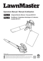 LawnMaster BV1211 Manuel D'utilisation
