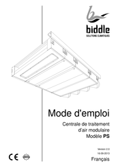 Biddle PS 20 Mode D'emploi