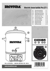 BREWFERM Pro 27 I Manuel D'utilisation