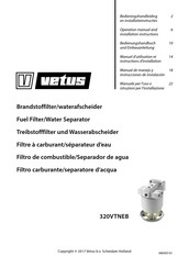 Vetus 320VTNEB Manuel D'utilisation Et Instructions D'installation