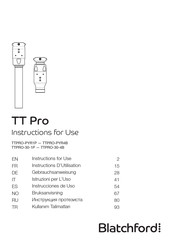 Blatchford TT Pro Instructions D'utilisation