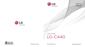 LG C440 Mode D'emploi