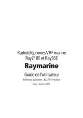 Raymarine Ray55E Guide De L'utilisateur