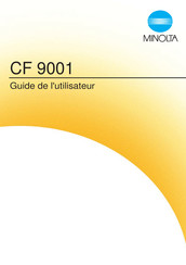Minolta DiALTA CF 9001 Guide De L'utilisateur