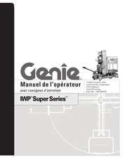 Genie IWP-25S Manuel De L'opérateur Avec Consignes D'entretien