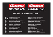 Carrera Digital 132 Multistart Lane Instructions De Montage Et D'utilisation