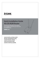 D-Link DWM-312 Guide D'installation