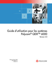 Polycom QDX 6000 Guide D'utilisation