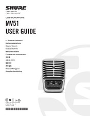 Shure MV51 Guide De L'utilisateur