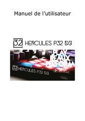 Hercules P32 DJ Manuel De L'utilisateur