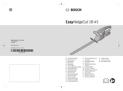 Bosch EasyHedgeCut 18-45 Notice Originale