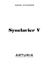 Arturia Synclavier V Manuel Utilisateur
