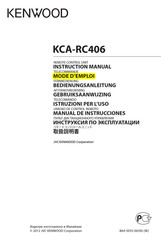 Kenwood KCA-RC406 Mode D'emploi