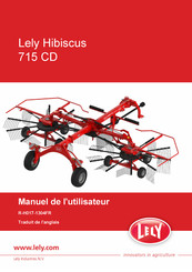 LELY Hibiscus 715 CD Manuel De L'utilisateur