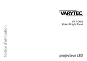 Varytec VP-1 DMX Video BiLight Panel Notice D'utilisation