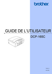 Brother DCP-165C Guide De L'utilisateur