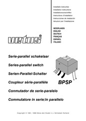 Vetus BPSP Instructions D'installation