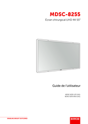 Barco MDSC-8255 LED NG Guide De L'utilisateur