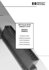 Hewlett Packard Ultra2 SCSI D9529A Guide D'installation